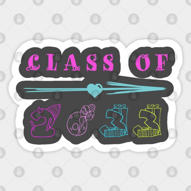 Class Of 2033 Grow With Me Kindergarten First Day Of School T-Shirt Sticker by Brainable ART